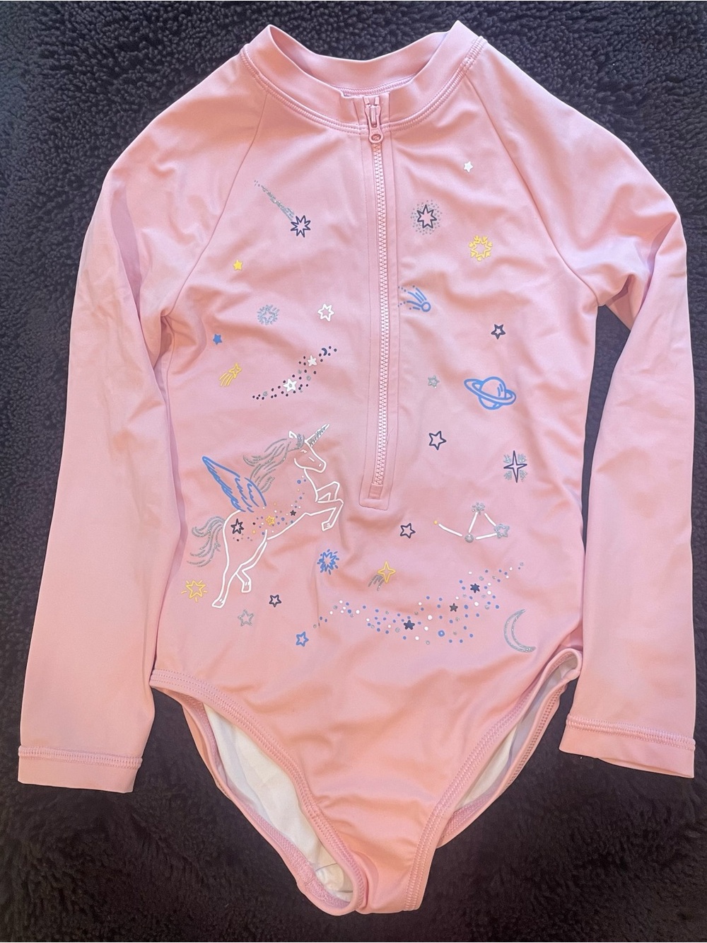Hanna Andersson Unicorn Rashguard 6-7